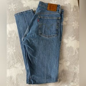 Vintage style Levi 501s light wash W27 L32